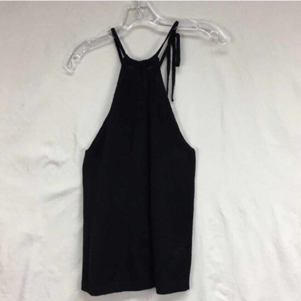LOFT Ann Taylor Ramie Rayon Blend Halter Top XS